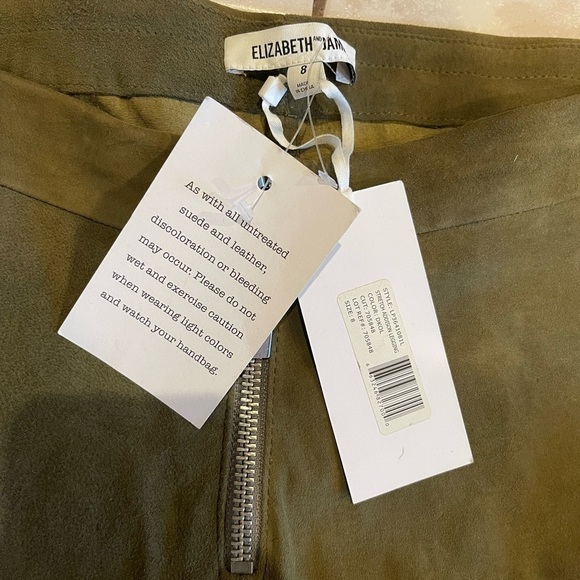 𝅺Elizabeth and James Addison suede legging size 8 - Picture 6 of 6